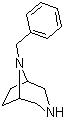 结构式 CAS# 93428-56-9, 8-苄基-3,8-二氮杂双环[3.2.1]辛烷