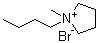 structure of CAS# 93457-69-3, N-Butyl-N-methylpyrrolidinium bromide;N-Methyl-N-butylpyrrolidinium bromide