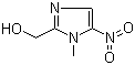 structure of CAS# 936-05-0, 1-Methyl-5-nitro-1H-imidazole-2-methanol