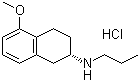 结构式 CAS# 93601-86-6, (S)-1,2,3,4-四氢-5-甲氧基-N-丙基-2-萘胺盐酸盐