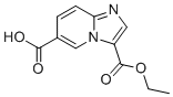 3-(Ethoxycarbonyl)imidazo[1,2-a]pyridine-6-carboxylic acid molecular structure (CAS 936637-98-8)