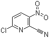 结构式 CAS# 93683-65-9, 6-氯-2-氰基-3-硝基吡啶