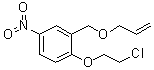 structure of CAS# 937273-31-9, 2-(Allyloxymethyl)-1-(2-chloroethoxy)-4-nitrobenzene