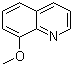 structure of CAS# 938-33-0, 8-Methoxyquinoline;Methyl 8-quinolyl ether