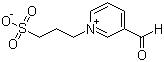 structure of CAS# 93803-27-1, 3-Formyl-1-(3-sulphonatopropyl)pyridinium