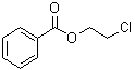 structure of CAS# 939-55-9, 2-Chloroethyl benzoate;Chloroethylbenzoate; NSC 44612; beta-Chloroethyl benzoate
