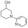 1-(2-Pyridinyl)-3-piperidinol molecular structure (CAS 939986-68-2)