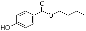 Butylparaben molecular structure (CAS 94-26-8)