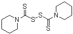 Bis(piperidinothiocarbonyl) disulfide molecular structure (CAS 94-37-1)