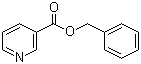 结构式 CAS# 94-44-0, 烟酸苄酯