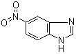 structure of CAS# 94-52-0, 5-Nitrobenzimidazole;6-Nitrobenzimidazole; 5-Nitro-1H-benzimidazole