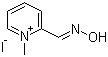 Pralidoxime iodide molecular structure (CAS 94-63-3)