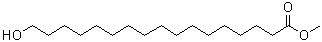 结构式 CAS# 94036-00-7, 17-羟基十七烷酸甲酯