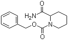 structure of CAS# 940868-17-7, 1-Cbz-2-piperidinecarboxamide;2-Carbamoylpiperidine-1-carboxylic acid benzyl ester