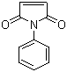 结构式 CAS# 941-69-5, N-苯基马来酰亚胺