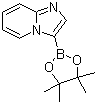 结构式 CAS# 942070-78-2, 咪唑并[1,2-a]吡啶-3-硼酸频那醇酯