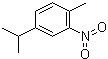 structure of CAS# 943-15-7, 2-Methyl-5-isopropylnitrobenzene;2-Nitro-p-cymene; 4-Isopropyl-1-methyl-2-nitrobenzene; 4-Isopropyl-2-nitrotoluene; 5-Isopropyl-2-methyl-1-nitrobenzene; NSC 9839