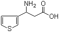 structure of CAS# 94333-62-7, 3-Amino-3-(thiophen-3-yl)propanoic acid
