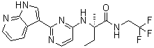 结构式 CAS# 944842-54-0, Decernotinib