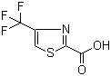 结构式 CAS# 944900-55-4, 4-三氟甲基噻唑-2-羧酸