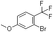 structure of CAS# 944901-07-9, 2-Bromo-4-methoxy-1-(trifluoromethyl)benzene
