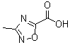 结构式 CAS# 944906-32-5, 3-甲基-1,2,4-恶二唑-5-羧酸