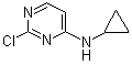 2-Chloro-N-cyclopropyl-4-pyrimidinamine molecular structure (CAS 945895-52-3)