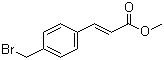 结构式 CAS# 946-99-6, 4-溴甲基肉桂酸甲酯