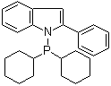 结构式 CAS# 947402-57-5, 1-(二环己基膦基)-2-苯基-1H-吲哚