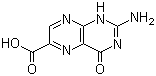 结构式 CAS# 948-60-7, 蝶呤-6-羧酸; 2-氨基-1,4-二氢-4-氧代蝶啶-6-羧酸