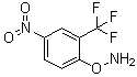 structure of CAS# 94832-15-2, O-[4-Nitro-2-(trifluoromethyl)phenyl]hydroxylamine