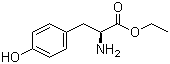 结构式 CAS# 949-67-7, L-酪氨酸乙酯