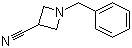 structure of CAS# 94985-26-9, N-Benzyl-3-cyanoazetidine;1-(Phenylmethyl)-3-azetidinecarbonitrile