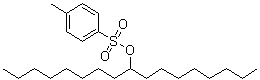 structure of CAS# 949898-99-1, 9-Heptadecanol p-toluenesulfonate;Toluene-4-sulfonic acid 1-octylnonyl ester