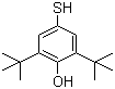 2,6-Di-tert-butyl-4-mercaptophenol molecular structure (CAS 950-59-4)