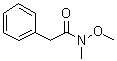结构式 CAS# 95092-10-7, N-甲氧基-N-甲基苯乙酰胺
