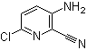 structure of CAS# 95095-84-4, 3-Amino-6-chloropyridine-2-carbonitrile