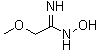 结构式 CAS# 95298-88-7, N-羟基-2-甲氧基乙脒