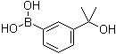 结构式 CAS# 955369-43-4, 3-(2-羟基丙烷-2-基)苯硼酸