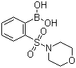 结构式 CAS# 957062-65-6, 2-吗啉磺酰基苯硼酸