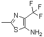 structure of CAS# 958452-22-7, 2-Methyl-4-(trifluoromethyl)-5-thiazolamine