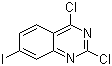 2,4-Dichloro-7-iodoquinazoline molecular structure (CAS 959237-34-4)