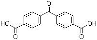 结构式 CAS# 964-68-1, 二苯甲酮-4,4'-二甲酸