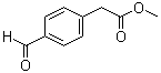 结构式 CAS# 96524-70-8, 4-甲酰基苯乙酸甲酯