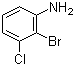 structure of CAS# 96558-73-5, 2-Bromo-3-chloroaniline;(2-Bromo-3-chlorophenyl)amine