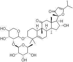 结构式 CAS# 97230-47-2, 苦玄参苷 IA