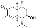 structure of CAS# 97372-53-7, 8beta-Hydroxycadin-4-en-3-one