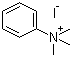 结构式 CAS# 98-04-4, 苯基三甲基碘化铵; 三甲基苯基碘化铵