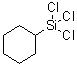 structure of CAS# 98-12-4, (Trichlorosilyl)cyclohexane;Cyclohexyltrichlorosilane; Trichlorocyclohexylsilane