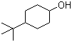 结构式 CAS# 98-52-2, 4-叔丁基环己醇; 对叔丁基环己醇